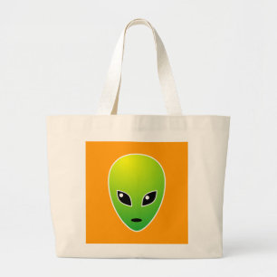 ET - over Sinaasappel Grote Tote Bag