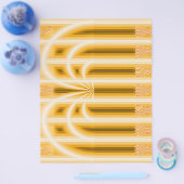 ET Retro Cathedral Scrapbook Paper Bulk Pages Flyer (Enkel)