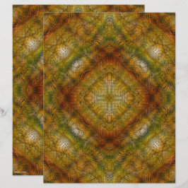 ET Serene Garden Scrapbook Papier Tweekantige Pagi