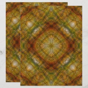 ET Serene Garden Scrapbook Papier Tweekantige Pagi