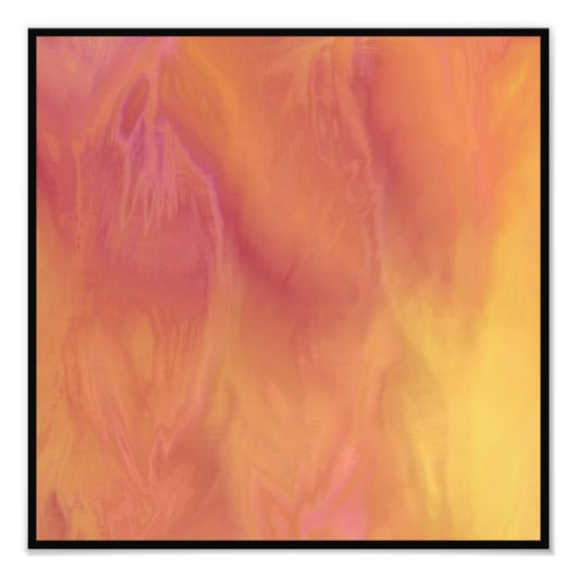 ET Sunset 12x12 inch vierkant poster papier (Voorkant)