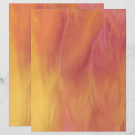 ET Sunset Scrapbook Paper 2-Sided Page