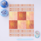 ET Sunset Tiles Scrapbook Paper Bulk Pages Flyer (Enkel)