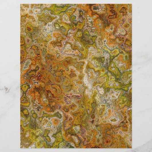 ET Swirly Marble Scrapbookpapier Bulk Pagina's Flyer (Voorkant)