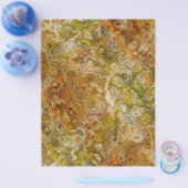 ET Swirly Marble Scrapbookpapier Bulk Pagina's Flyer (Enkel)