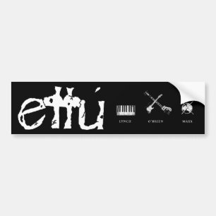 ET TU' Band Bumpersticker
