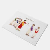 Et Tu Brute? Julius Caesar bij een Partij Deurmat (Schuin)