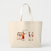 "Et Tu Brute?" Julius Caesar bij een Partij Grote Tote Bag (Voorkant)