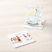 Et Tu Brute? Julius Caesar bij een Partij Kartonnen Onderzetters (Insitu)