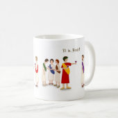 Et Tu Brute? Julius Caesar bij een Partij Koffiemok (Voorkant rechts)