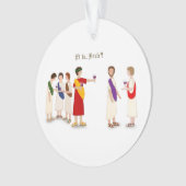 Et Tu Brute? Julius Caesar bij een Partij Ornament (voorkant)