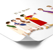 Et Tu Brute? Julius Caesar bij een Partij Poster (Hoek)