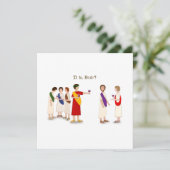 Et Tu Brute? Julius Caesar bij een Partij Programmakaart (Staand voorkant)