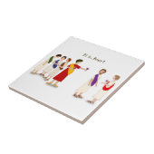 Et Tu Brute? Julius Caesar bij een Partij Tegeltje (Zijkant)