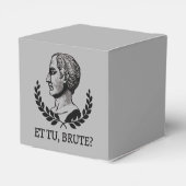 Et Tu, Brute? Julius Caesar citaat V van Shakespea Bedankdoosjes (Achterkant)
