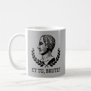 Et Tu, Brute? Julius Caesar citaat V van Shakespea Koffiemok