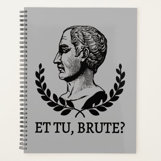 Et Tu, Brute? Julius Caesar citaat V van Shakespea Planner (Voorkant)