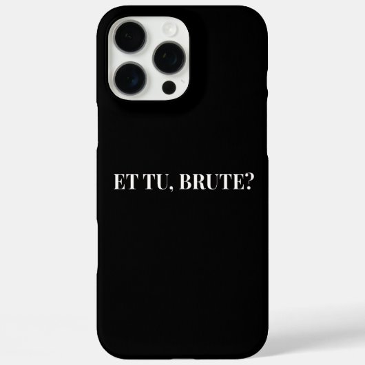 Et Tu, Brute? Julius Caesar III van Shakespeare Case-Mate iPhone Case (Achterkant)