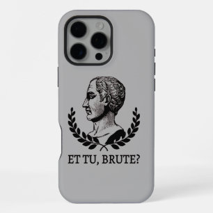 Et Tu, Brute? Shakespeare's Julius Caesar Citaat V iPhone 16 Pro Max Hoesje