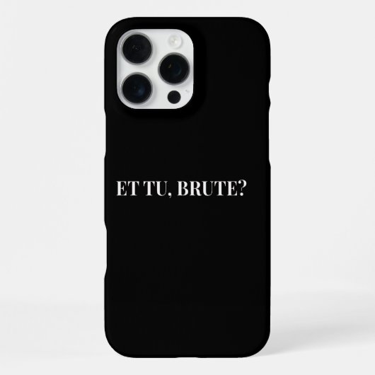 Et Tu, Brute? Shakespeares Julius Caesar III iPhone Hoesje (Achterkant)