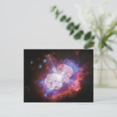 Eta Carinae Binary Star System Fireworks Briefkaart (Staand voorkant)