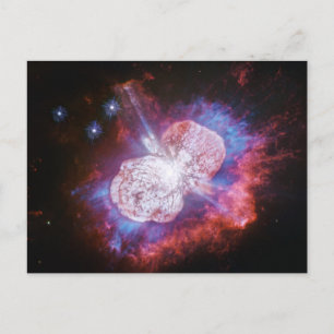 Eta Carinae Binary Star System Fireworks Briefkaart