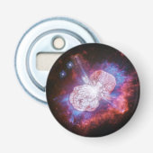 Eta Carinae Binary Star System Fireworks Button Flesopener (Voorkant)