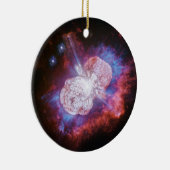Eta Carinae Binary Star System Fireworks Keramisch Ornament (Rechts)