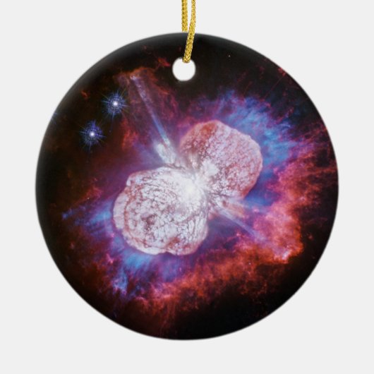 Eta Carinae Binary Star System Fireworks Keramisch Ornament (Voorkant)
