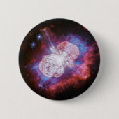 Eta Carinae Binary Star System Fireworks Ronde Button 5,7 Cm (Voorkant)