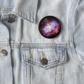 Eta Carinae Binary Star System Fireworks Ronde Button 5,7 Cm (In situ)