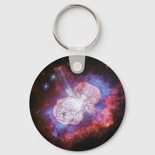 Eta Carinae Binary Star System Fireworks Sleutelhanger (Voorkant)