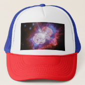 Eta Carinae Binary Star System Fireworks Trucker Pet (Voorkant)