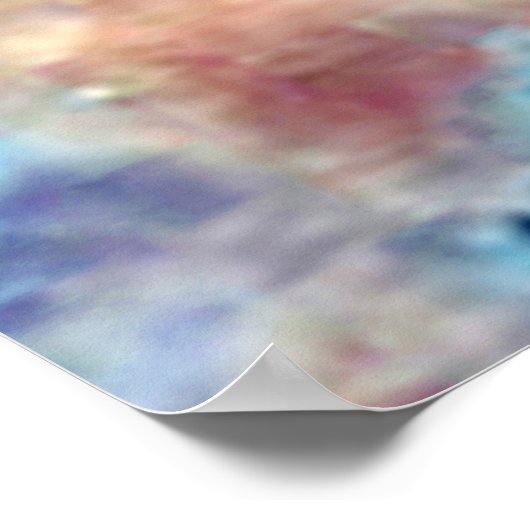 Eta Carinae Nebula Enhanced Blue Value Poster (Hoek)