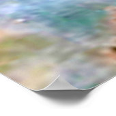 Eta Carinae Nebula in bruin en koper-Poster Poster (Hoek)