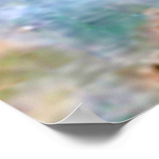 Eta Carinae Nebula in bruin en koper-Poster Poster (Hoek)