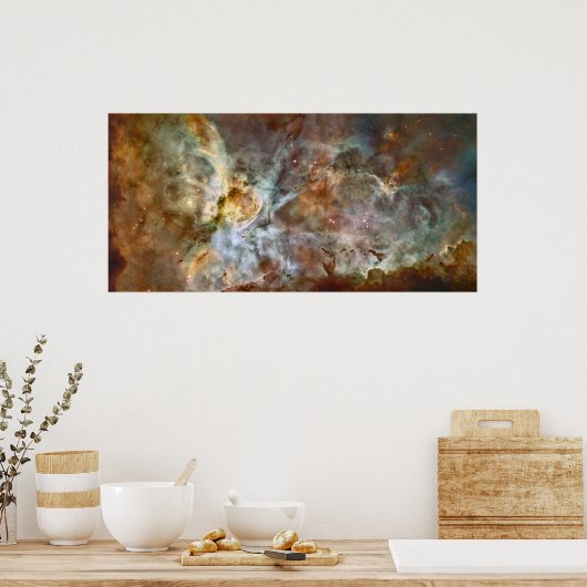 Eta Carinae Nebula Poster (Keuken)