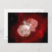 Eta Carinae Super Massive Star Briefkaart (Voorkant / Achterkant)