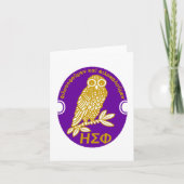 Eta Sigma Phi Notecard Kaart (Voorkant)
