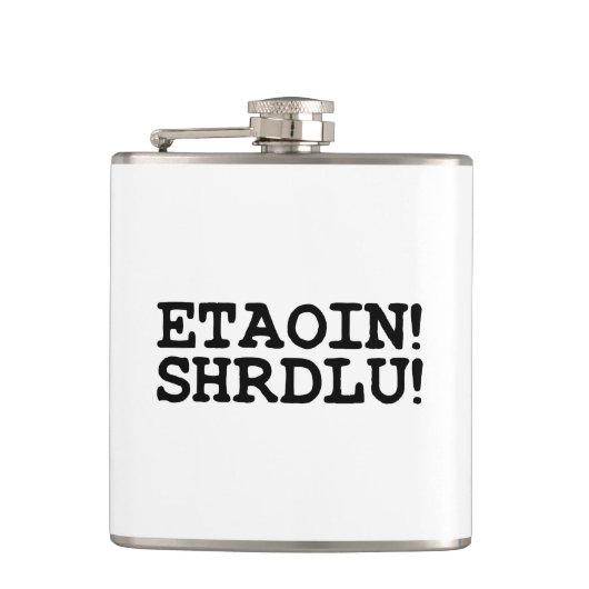 ETAOIN! SHRDLU! HEUPFLES (Voorkant)