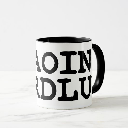 ETAOIN! SHRDLU! MOK (Voorkant rechts)