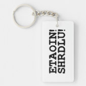 ETAOIN! SHRDLU! SLEUTELHANGER (Voorkant)