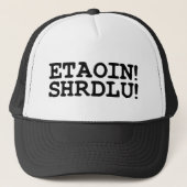 ETAOIN! SHRDLU! TRUCKER PET (Voorkant)