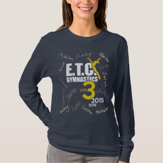 ETC Niveau 3 - het Ontwerp van de Handtekening van T-shirt