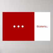 Etceteria Poster (Voorkant)