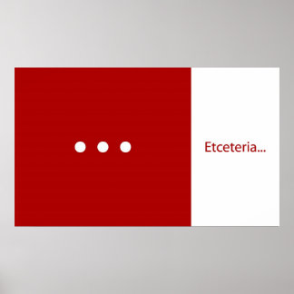 Etceteria Poster