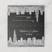 Etch Chicago Sterrenhemel DIY BG Escort Kaart #3 Plaatskaartje (Buitenkant ongevouwen)