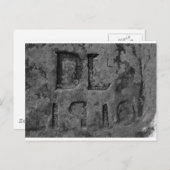 Etched by briefkaart (Voorkant / Achterkant)