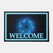 Etched Star of David - Welkom Deurmat (Voorkant)