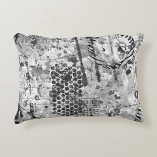 Etchings Graffiti Decoratief Kussen